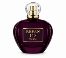 Cargar imagen en el visor de la galería, Perfume Equivalente REFAN Nº118 inspirado en Poison para Mujer - Fragancia oriental floral intensa, elegante y de larga duración