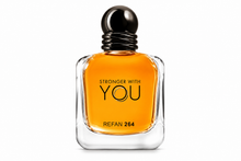 Cargar imagen en el visor de la galería, Refan 264 inspirado en Stronger With You, perfume masculino cálido, dulce, especiado y de larga duración.