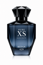 Cargar imagen en el visor de la galería, Perfume similar equivalente Pure XS Refan 429. Fragancia inspirada en Pure XS con diseño de frasco corporativo Refan. Imitación de calidad.