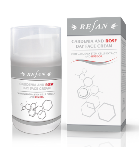 Gardenia y aceite de rosas Crema de día facial