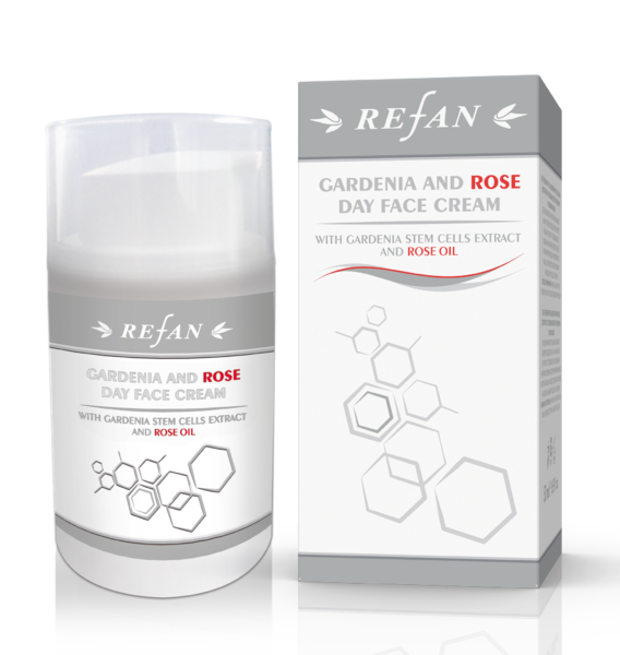 Gardenia y aceite de rosas Crema de día facial