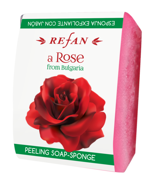 ROSA DE BULGARIA ESPONJA EXFOLIANTE