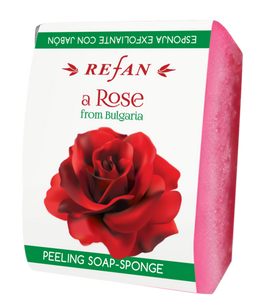 ROSA DE BULGARIA ESPONJA EXFOLIANTE