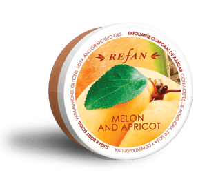 Melón y albaricoque Exfoliante corporal de azúcar