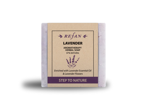 JABÓNES DE HIERBAS STEP TO NATURE - AROMATHERAPY LAVENDER