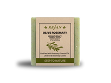 Cargar imagen en el visor de la galería, JABÓN DE HIERBAS STEP TO NATURE - AROMATHERAPY OLIVE ROSEMARY