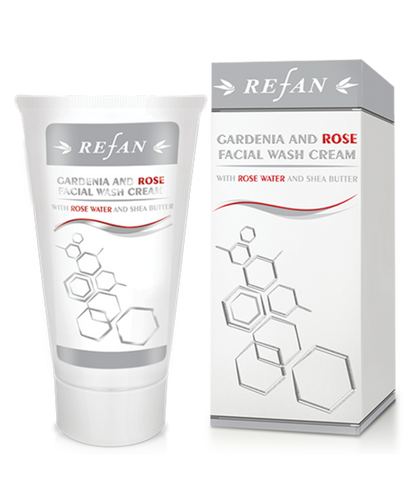 Gardenia y aceite de rosas Crema limpiador facial