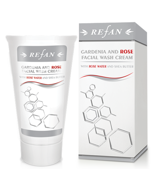 Gardenia y aceite de rosas Crema limpiador facial